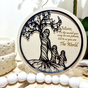 Tree Of Life Plaque (Mother & child)