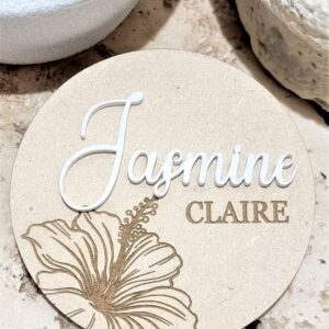 Baby Announcement Plaque2