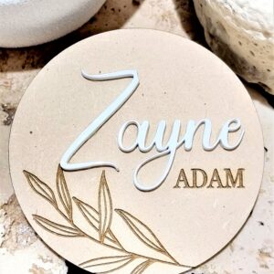 Baby Announcement Plaque1