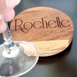 Personalised Wooden Coasters (set of 2)