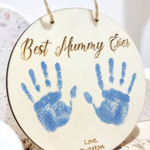 Round Plaque - Best Mummy Ever